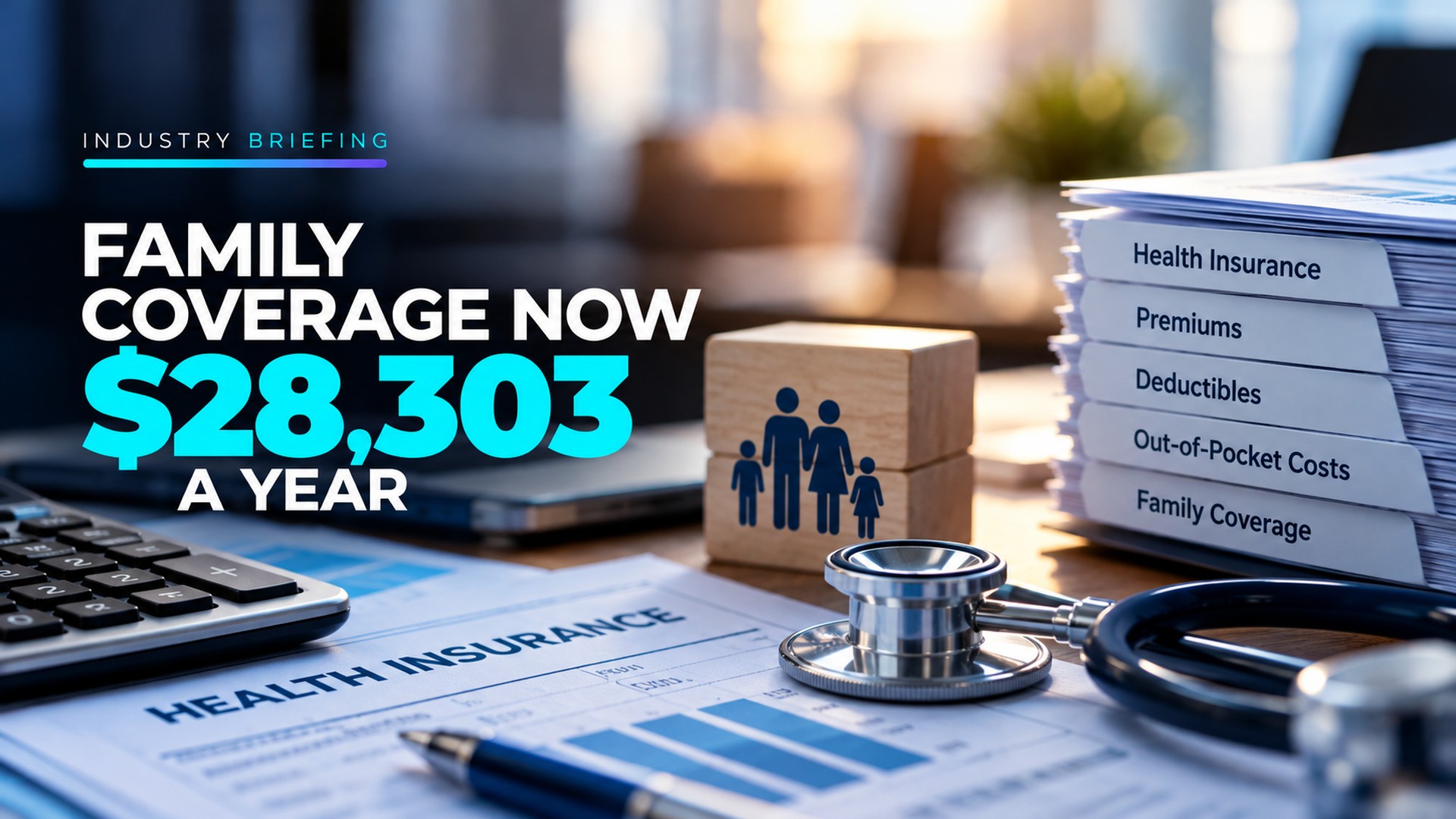 Family Coverage at Work Now Costs $28,303 a Year