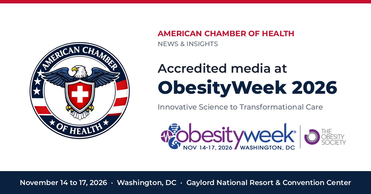 ACH News & Insights accredited media for ObesityWeek 2026